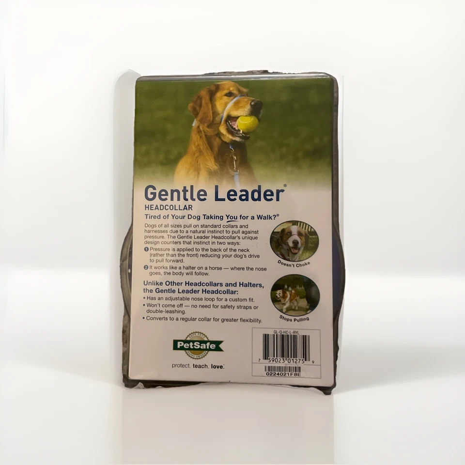 Nuevo en caja collar de plomo suave seguro para mascotas para perros 60-130 libras deja de tirar Foto 2 de 2