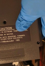 Nintendo NES SUPER GLOVE BALL ORIGINAL AUTHENTIC Good Condition.