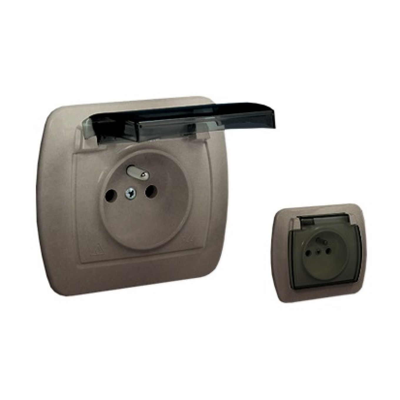 Simon Akord AGZ1BZE/29A Splash Proof Single Socket