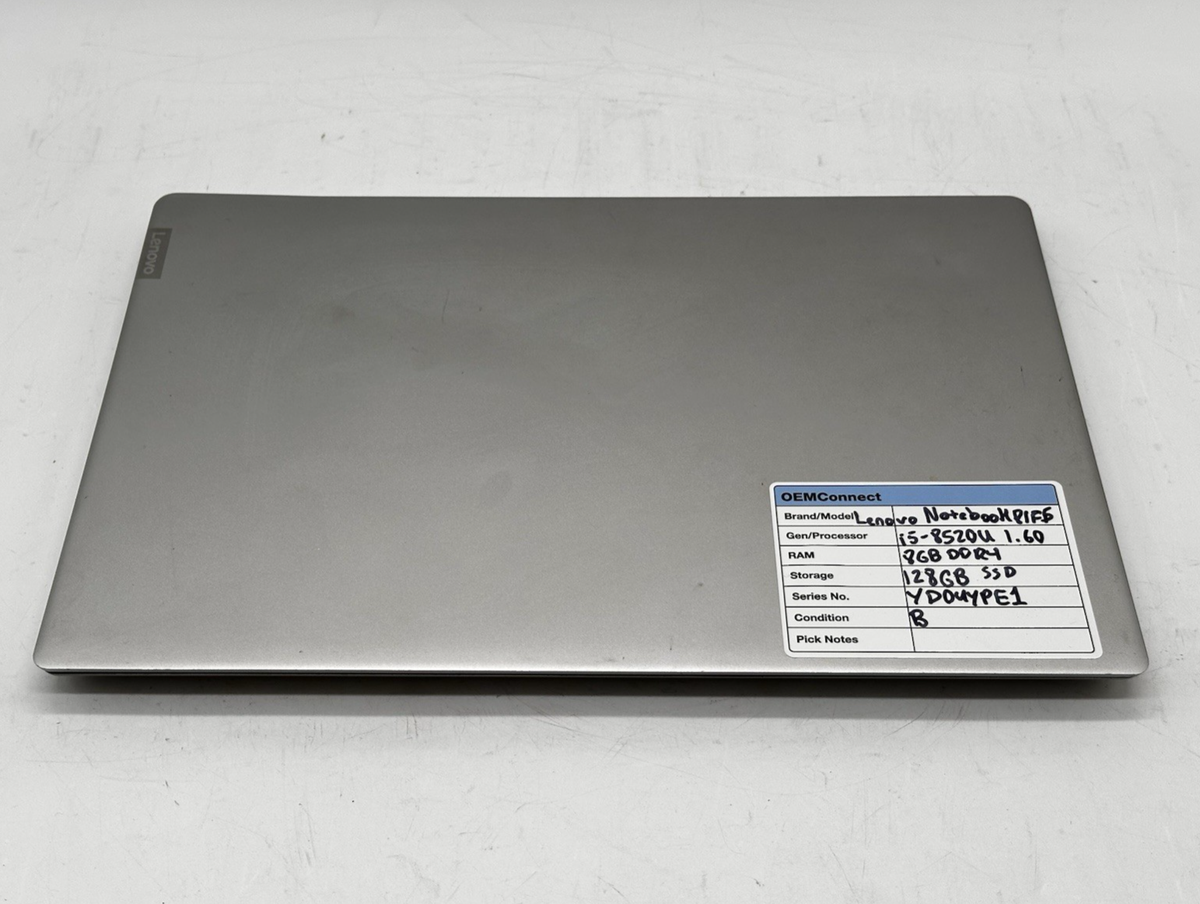 Lenovo Ideapad 330S-15IKB, i5-8250U 8GB, 128GB SSD, No