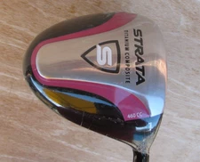 NEW LADIES CALLAWAY STRATA DRIVER 10.5 LOFT WOMENS FLEX RIGHT HANDED PINK + HC
