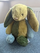 Bashful Patchwork Basil Bunny Jellycat | Jelly Journal