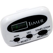 Digital Timer Switch Single Outlet 2.5 Inch White Programmable Plug in Timer