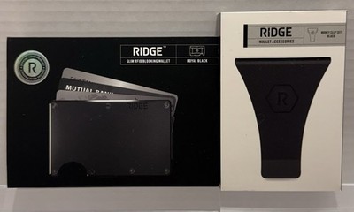 SLIM RFID BLOCKING WALLET With Money Clip Set BUNDLE!!!