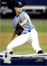 2014 Glenn Sparkman Choice Minor League Rookie Card Wilmington Blue Rocks