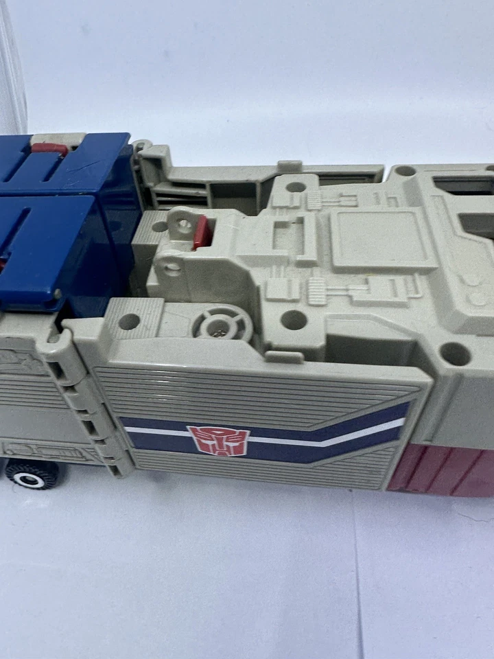 Vintage Optimus Prime Transformers 1987 Powermasters G1 Hasbro Caminhão incompleto - Imagem 4 de 4