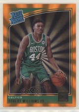 2018 Panini Donruss Rated Rookies Holo Orange Laser Robert Williams III #167 3p7