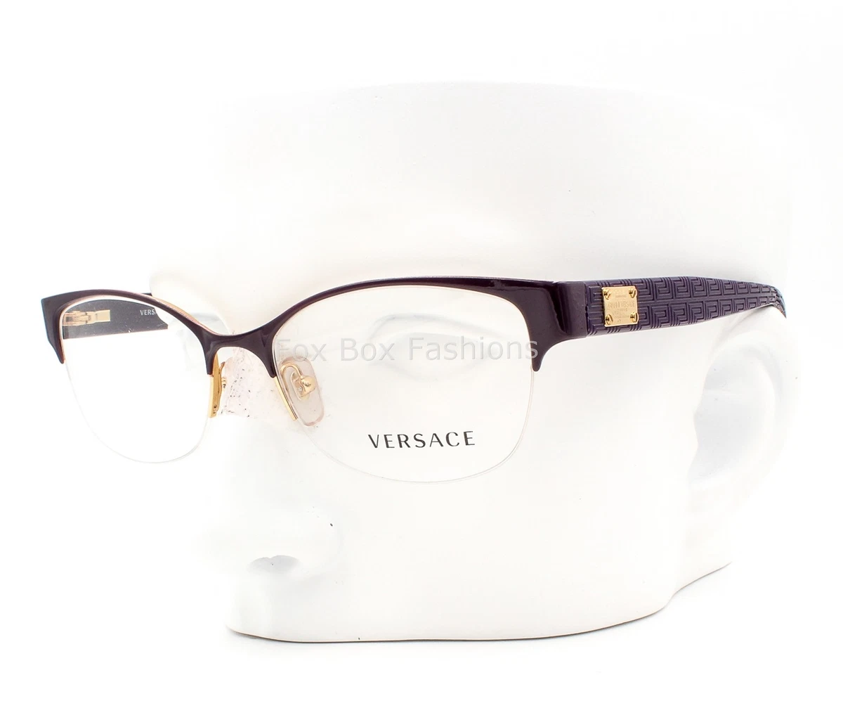 Versace Purple Metal Eyeglass Frames for sale | eBay display picture 3