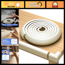 16.2ft Furniture Edge  Corner Guards  Baby Proofing Foam Bumper Set  Safe for