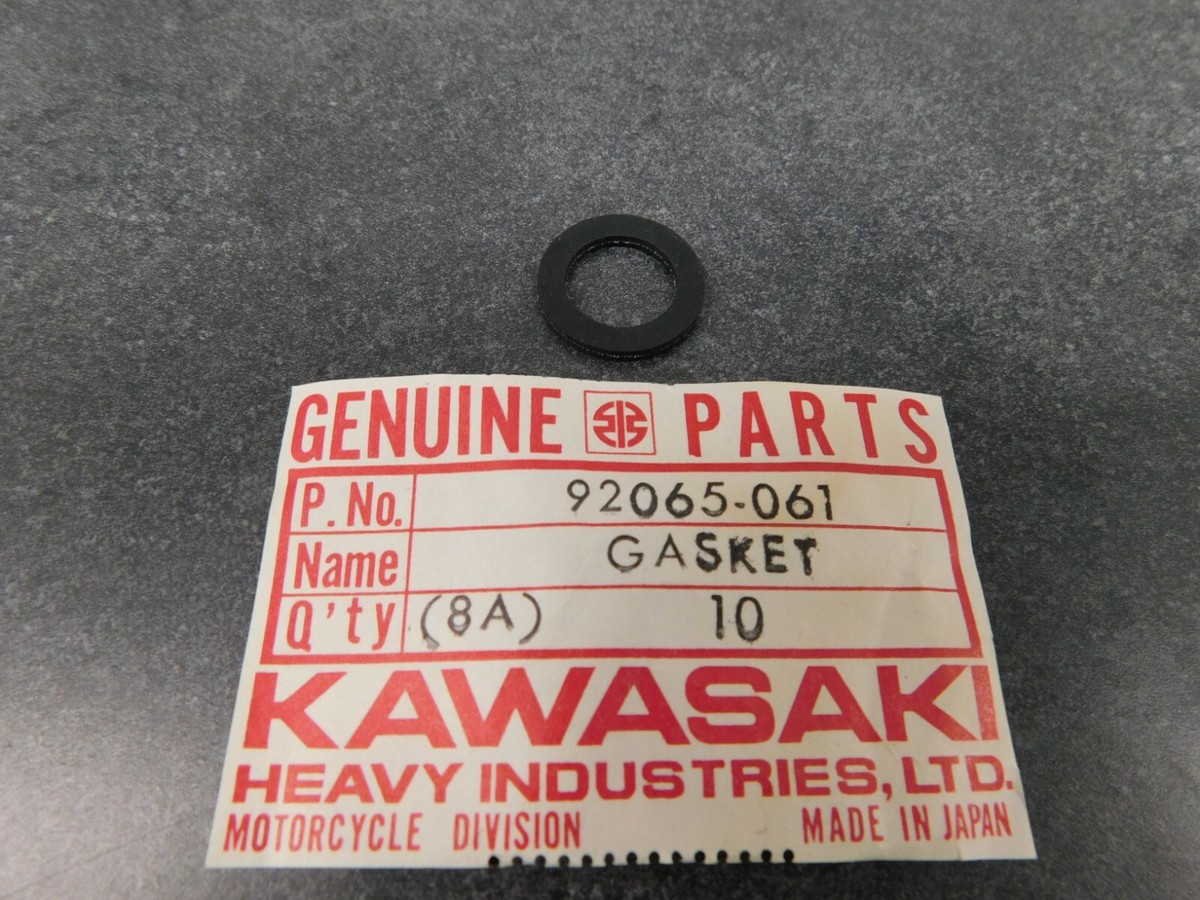 Kawasaki NOS Petcock Gasket C2 G4 G5 KD KE KH KM KT 1970-84 92065