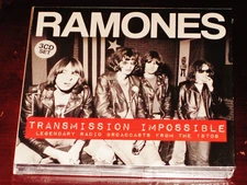 Ramones: Transmission Impossible - Radio Broadcasts 3 CD Box Set 2015 UK NEW