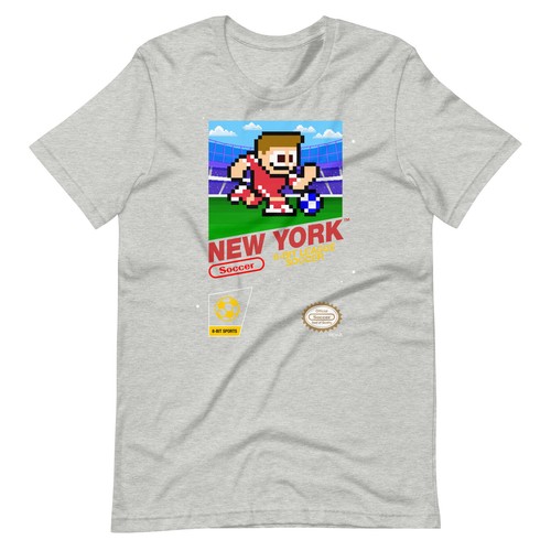 Camiseta New York Red Bulls 8 bits retro NES vintage liga fútbol club de fútbol - Imagen 3 de 13