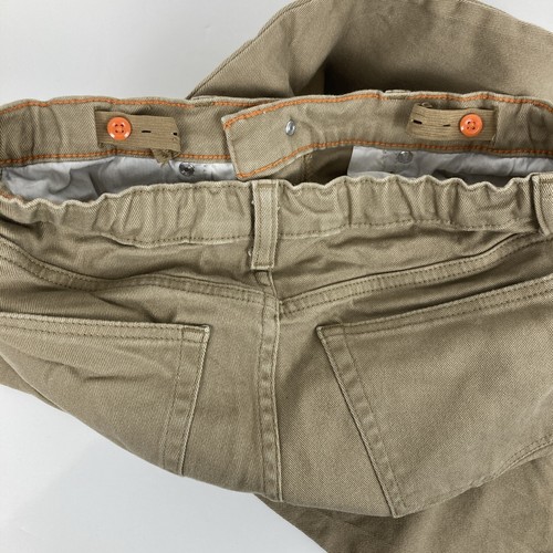 Urban Pipeline Boy Size 18 Max Wear Khaki Skinny Straight Adjustable Waist Pants - Picture 5 of 5