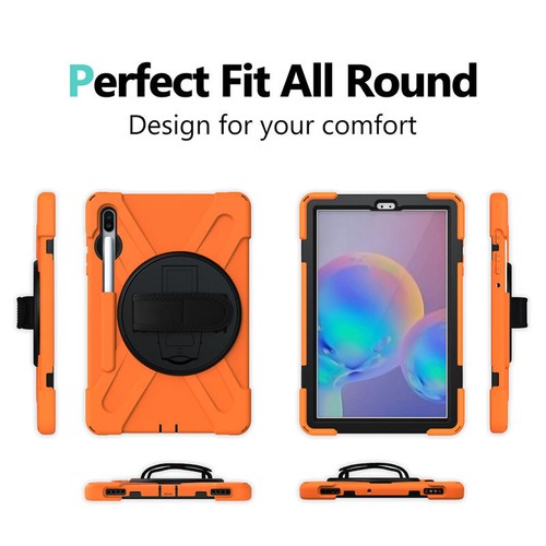 Shockproof Case Rotating Stand Cover For Samsung Galaxy Tab S6 S7 S8 11" 12.4" - Picture 64 of 78