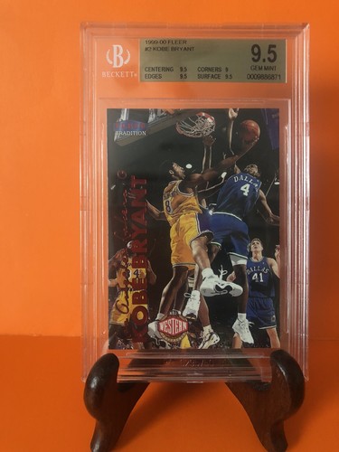1999-00 Fleer Tradition Kobe Bryant #2 Beckett 9.5 (Red) - Picture 1 of 3