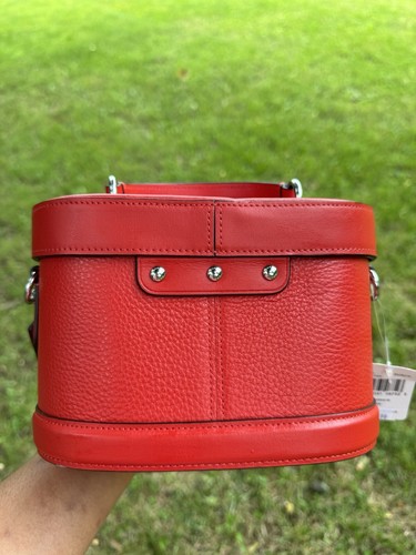 Neu Coach Georgie Gem Umhängetasche 5503 hell mohnig Handtasche Geschenk authentisch rotes Pferd - Bild 6 von 9