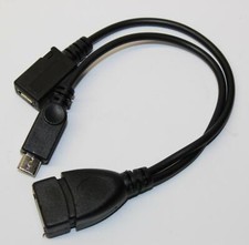 MicroUSB Male Female to USB Female Cable Adapter Connector Cord