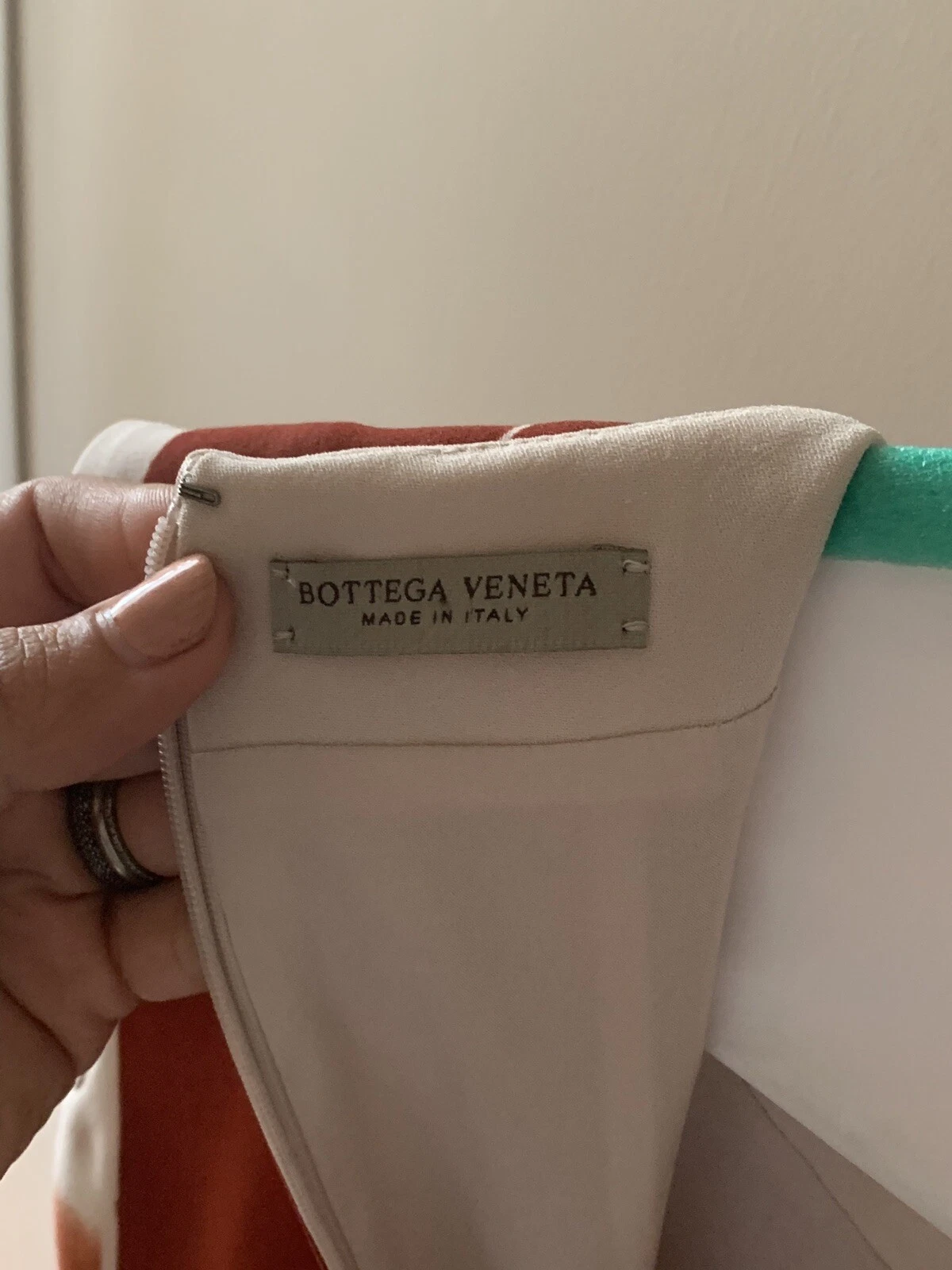 Abito da donna rosso a righe Bottega Veneta taglia 38 US 2 4