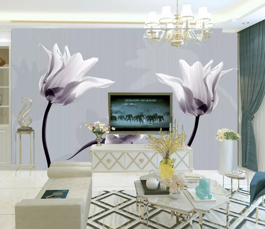 3D Elegant Flower 10569NA Wallpaper Wall Mural Removable Self-adhesive Fay