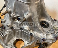 VividTi - B Series BURNT Titanium Transmission Case bolts + Reverse Idle kit