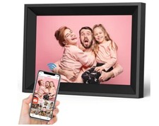 FRAMEO Digital Picture Frame 10.1" WiFi IPS Touch Screen to Share Your Memories