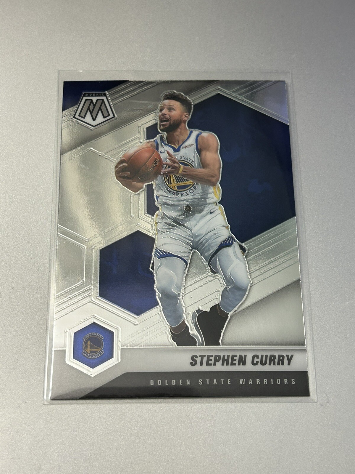 2020-21 Mosaic Basketball Base Stephen Curry #175 Golden State Warriors