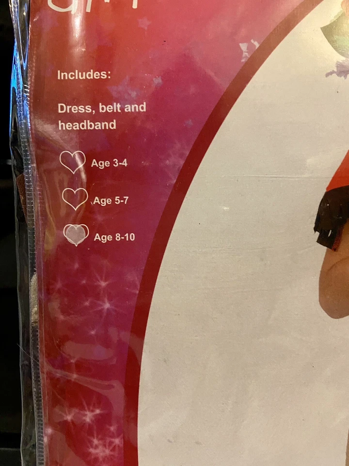 Wicked Costumes Native Indian Girl Fancy Dress. Dress/Belt/Headband Age 8-10 New - Image 3 of 4