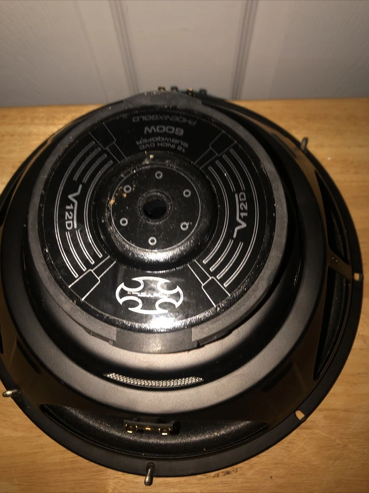 Phoenix Gold RYVAL V12D 12” Subwoofer 600W Subwoofer probado funciona bien Foto 4 de 4