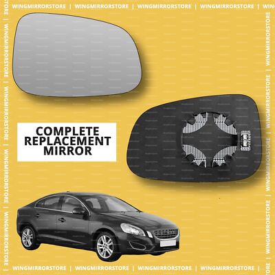 Glace De Rétro Droit Chauffant Compatible Volvo S60 S80 V70 XC70