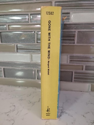 1967 GONE WITH THE WIND Vintage pb Margaret Mitchell Pocket Book - Picture 2 of 5