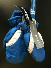 NEW IGLOOS THINSULATE BLUE CHILDREN'S MITTENS SIZE 4-7, FREE SHIPPING