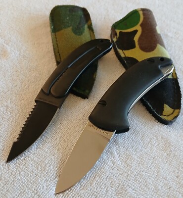 Calmont Cutlery 1980's Seki Japan Survival knives Mint Condition 