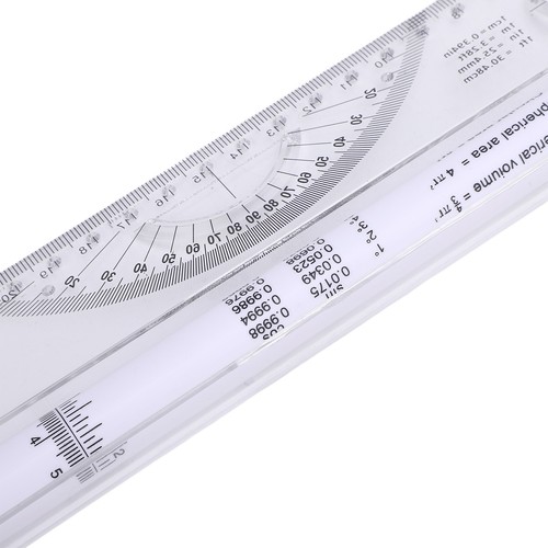 Rolling Ruler Parallel Line Arc Curve Drawing Measuring Roller Ruler - Picture 14 of 30