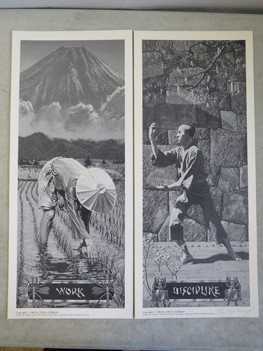 1982 THE NIGHTMARES 4 PRINT EDITION SIGNED TIM A CONRAD LIMITED EDITION 857/2000 - Picture 4 of 5