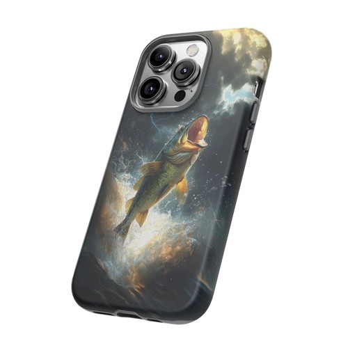 Big Mouth Bass Fish Thunderstorm River - Phone Case for iPhone, Galaxy, Pixel - 第 71/281 張圖片
