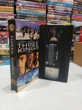 New Sealed Three Kings VHS 2000 George Clooney, Mark Wahlberg, Ice Cube