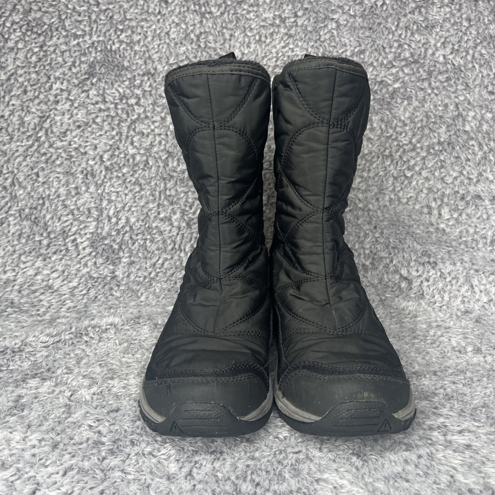 Stivali da donna impermeabili Keen Terradora taglia 6 neri e grigi invernali