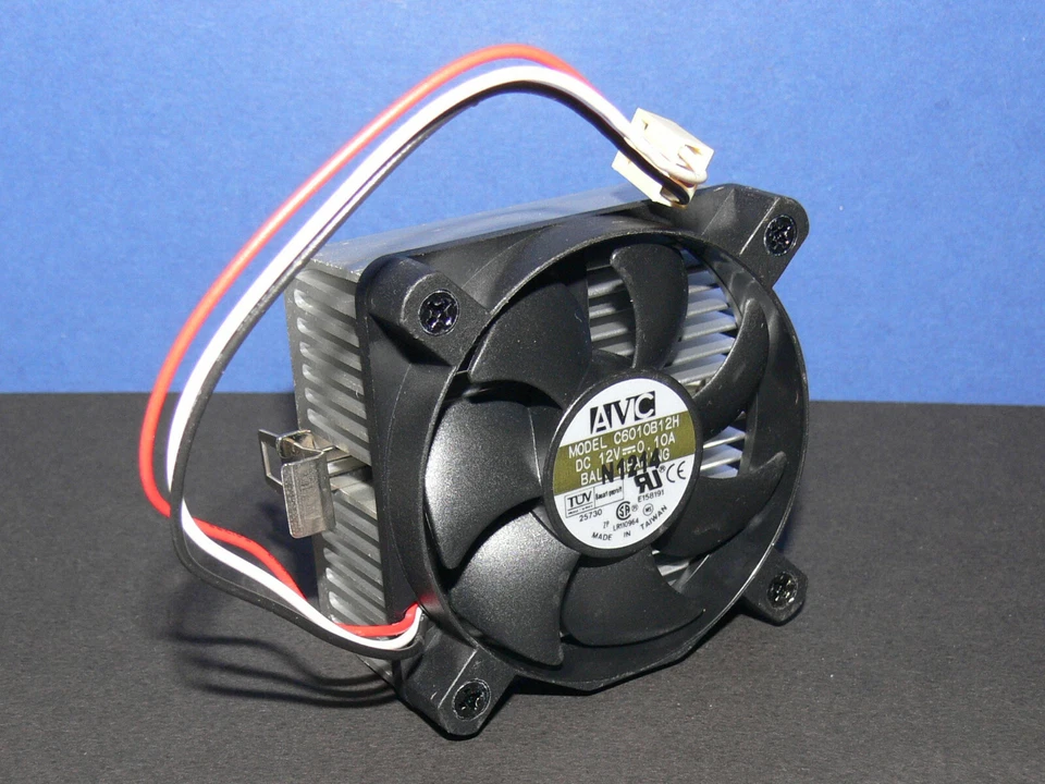 AVC C6010B12H CPU Cooler for Socket A/462 Fan 60 x 10 Bearings New - Image 2 of 4