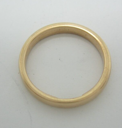 STUNNING 18K YELLOW GOLD WEDDING BAND/RING (SIZE 6.75) 4.0G - Picture 2 of 8
