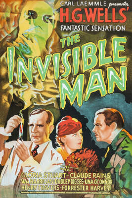The Invisible Man Claude Rains Movie Poster 17 X 12 Reproduction