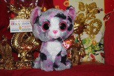 TY BEANIE BOOS LINDI THE CAT.MEDIUM BUDDY.9".MWNMT.2016.NICE GIFT 