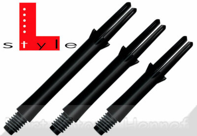 3 Shafts L-STYLE Lock Straight, SCHWARZ, L130/L190/260/330