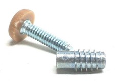 LOT OF 48 1/4-20 ADJUSTABLE FURNITURE LEVELER 5/8" BASE WITH T NUTS NC