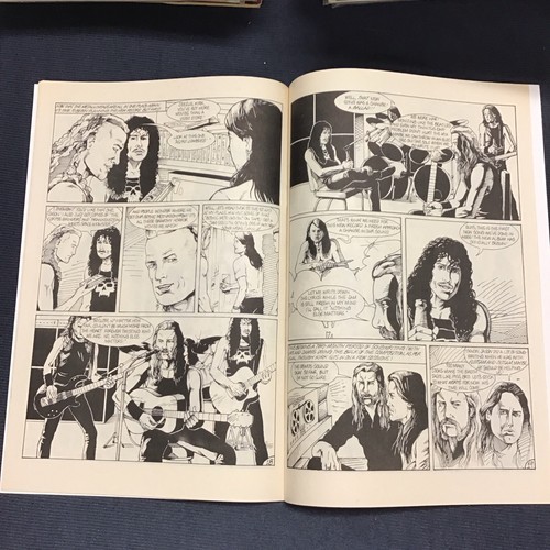 1991 METALLICA II ~ ROCK AND ROLL COMICS #42, 1ST PRINTING ~ BAGGED/BOARDED - Picture 8 of 8