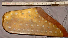 WW1 SOUVENIR PROPELLER SEGMENT FROM POSSIBLE GERMAN "FOKKER" AIRCRAFT