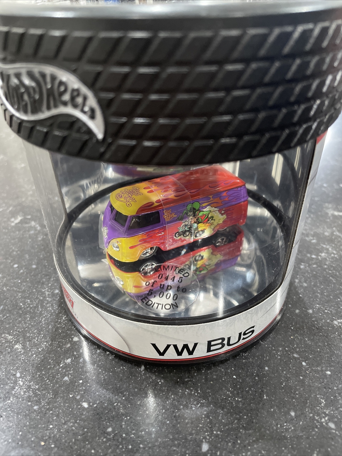 HotWheels LIMITED Peterson Museum VW bus Oil Can Ed Roth Rat Fink RARE ...