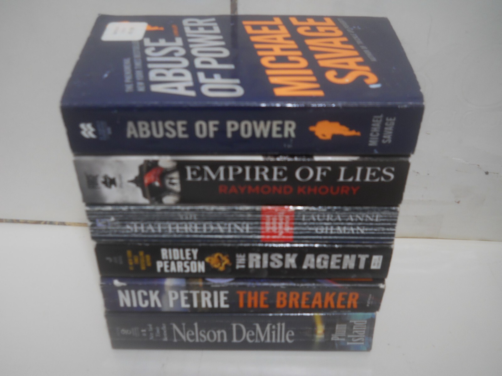 Lot of 6 Best Seller Novels ~ Mixed Genre gently read ~ Free S&H # 5