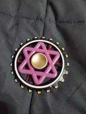 Dual Star Chain All Metal Fidget Spinner Toy Boys Girls Kids Adults ADHD Focus