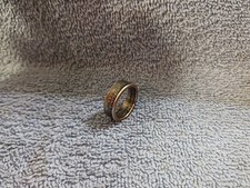 Virginia Handcrafted Washington Quarters coin ring, 2000, size 7- 1/2