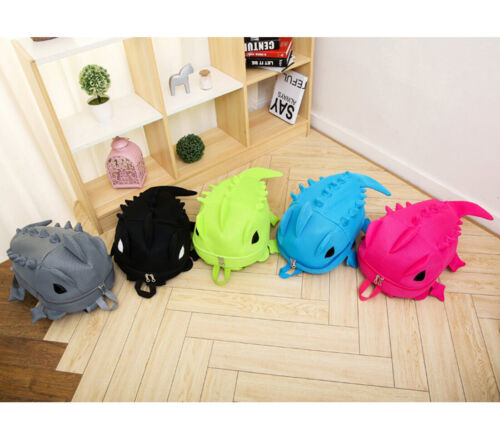 Creative Men Women Cartoon Backpack Dinosaur Rucksack Satchel Travel Hiking Bags - Picture 9 of 16